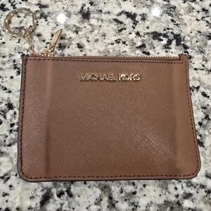 Michael Kors Jet Set Travel Coinpouch w/Zip - Luggage